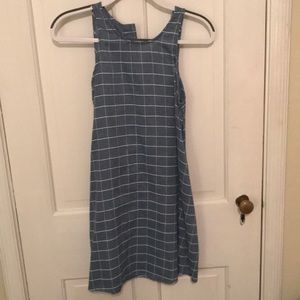 Checkered Blue Sundress